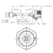 Picture of USB Type B Female Chassis IP68 Waterproof
