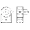 Picture of Pot Core Transformer Pair