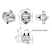 Picture of 30A Compact Panel Mount IP66 Waterproof Circuit Breaker