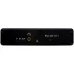 With the help of this audio extractor you can extract audio signals from any HDMI compliant source to digital optical or analog stereo audio outputs. It features both input and output of HDMI supporting video resolution up to 8K @ 50/60Hz or 4K @ 120Hz.
