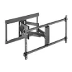 This cantilever wall bracket is designed to mount flat or curved screens up to 60kg where quick screen adjustment is required.