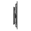 This cantilever wall bracket is designed to mount flat or curved screens up to 60kg where quick screen adjustment is required.