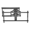 This cantilever wall bracket is designed to mount flat or curved screens up to 60kg where quick screen adjustment is required.