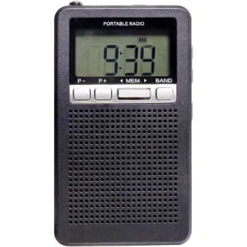 The perfect pocket sound system ideal for travel, outdoor activities, or emergencies, this lightweight device keeps you connected to your favourite stations anytime, anywhere.