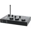 UHF dual-channel wireless mic system with DSP effects, multiple inputs, and 30 m range—ideal for karaoke, DJs, and home entertainment.
