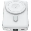 This wireless charging battery bank allows you to charge your phone wirelessly and more conveniently as you simply place your Qi - enabled smartphone on the powerbank. Also features wireless watch charging.