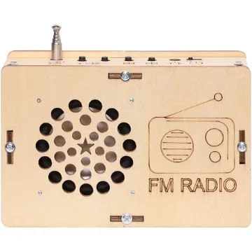 Build your own working radio, with the PCB board already assembled for quick and easy installation.