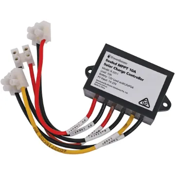 This compact IP67 weatherproof module provides MPPT solar charging for LiFePO4 lithium batteries. Maximum Power Point Tracking (MPPT) circuitry to provide up to 20% additional charge energy than conventional regulators.