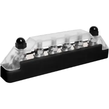 Keep your wiring neat, safe, and easy to manage with this 6 Way power bus bar. Perfect for simplifying connections and troubleshooting in marine or automotive setups. 250A.