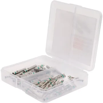 Pack of 25 spare pins and 25 spare sockets to suit Deutsch DT series connectors.