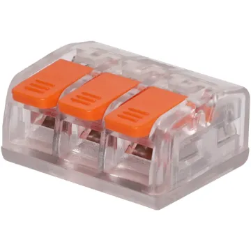 Lever Splicing Terminal Block offers a quick, safe, and tool-free solution for joining electrical wires.