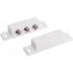 Surface mount with terminals. SPDT for N.O. and N.C. applications. Includes matching magnet. Approx. 55 x 12 x 11mm size