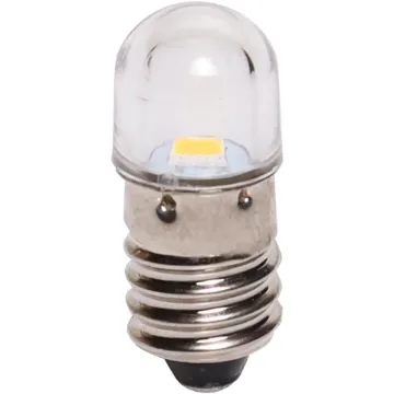 Warm White Miniature Edison Screw (MES). 3V, 70mA