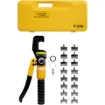 Powerful 80KN hydraulic crimper for 4mm²–70mm² cables—durable, versatile, and simple to use.