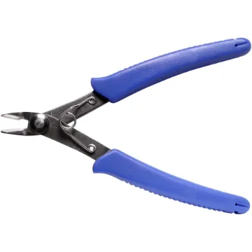 High quality stainless steel precision side cutters with a polished finish.