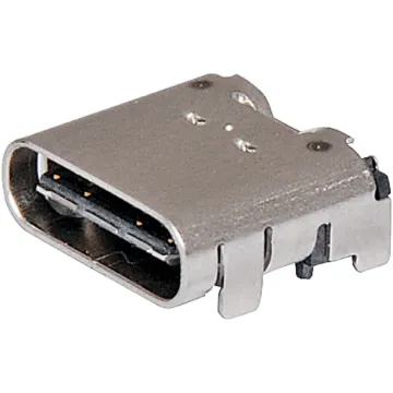 Type C USB 3.1 surface mount PCB mount connector.