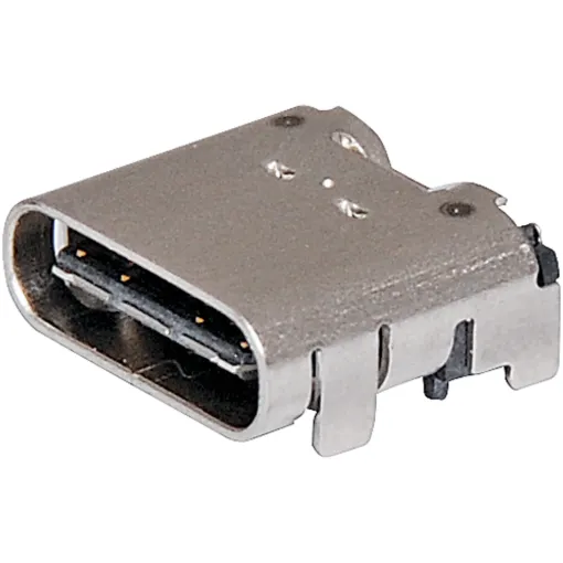 Type C USB 3.1 surface mount PCB mount connector.