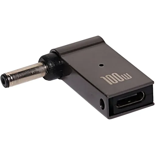 These 100W compatible USB C adaptors allow you to power your laptop from a standard USB C power supply. Ideal replacement for broken or lost laptop power supplies.