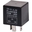 This unit is specially designed to work with low-current LED indicator lights, preventing the common “hyper flash” issue that happens with standard flasher relays.