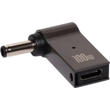 These 100W compatible USB C adaptors allow you to power your laptop from a standard USB C power supply. Ideal replacement for broken or lost laptop power supplies.