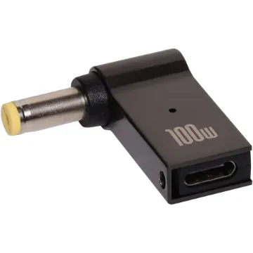 These 100W compatible USB C adaptors allow you to power your laptop from a standard USB C power supply. Ideal replacement for broken or lost laptop power supplies.