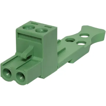 Screw Terminal Plug with strain relief. Rated 15A at 300V. Cable hole entry size up to 0.2~2.5mm² (26 ~14AWG).