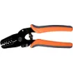 This open barrel terminal crimper is designed for use with 0.08mm² open barrel terminals and connectors. It features multiple jaw crimp sizes including 0.7, 1.0, 1.3, 1.6, 1.9 and 2.2mm.