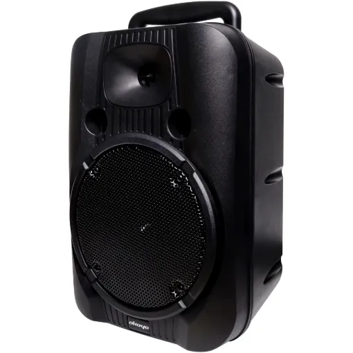 The Okayo C7230 portable PA system delivers powerful, crystal-clear sound, making it a perfect speaker system for ceremonies, weddings, camps, group activities, churches, and more.