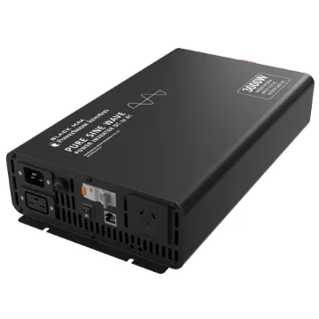 This Powerhouse BlackMax inverter delivers a pure sine wave AC output, ideal for powering demanding loads such as appliances with switchmode power supplies (including computers, displays, and game consoles) and voltage-sensitive devices like medical equipment.