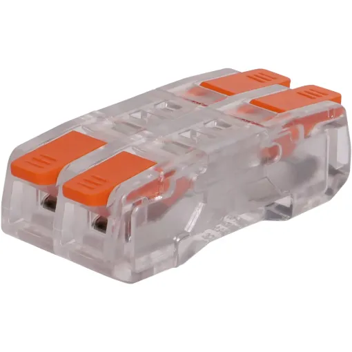Lever Joining Terminal Block offers a quick, safe, and tool-free solution for joining electrical wires.