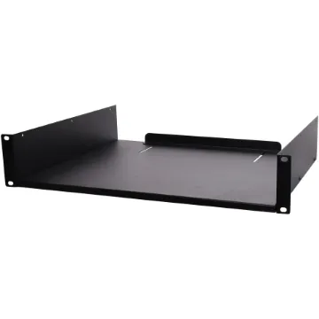 All models supplied in flat pack form - assembles in minutes. Simply screws to the rack frame. Suitable for equipment that does not rack mount, e.g. C.D. players, tuners, videos, computer monitors, etc.