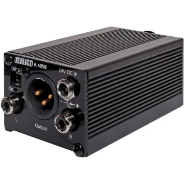 Compact Balanced Microphone/Line Pre Amplifier