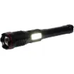 A super bright heavy duty torch designed to light up areas up to 150m away! It’s USB C rechargeable and can also act as an emergency power bank for your device in a pinch! It offers multiple light modes and a durable all metal anodised casing.