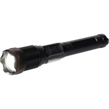 A super bright heavy duty torch designed to light up areas up to 150m away! It’s USB C rechargeable and can also act as an emergency power bank for your device in a pinch! It offers multiple light modes and a durable all metal anodised casing.
