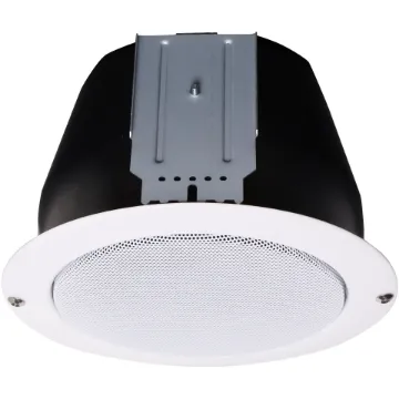 Designed to meet AS ISO7240.24:2018. Our first One-Shot speaker with a aluminium grille, this model has been designed for installations requiring a premium finish whilst still meeting the required fire standards. It can also be used for standard 100V PA/BGM installations.