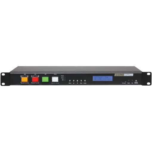 A weekly timer and Evacuation controller all housed in a convenient 1RU rack mount chassis. A total of 50 “event” switching times are available through the timing functions.
