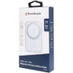 This wireless charging battery bank allows you to charge your phone wirelessly and more conveniently as you simply place your Qi - enabled smartphone on the powerbank.