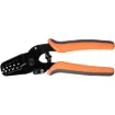 This open barrel terminal crimper is designed for use with 0.21-3.31mm² open barrel terminals and connectors. It features multiple jaw crimp sizes including 2.2, 2.5, 2.8, 3.1 and 3.4mm.
