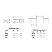 100pF 50V NPO 0603 SMD Chip Capacitor PK 10 diagram