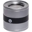 This illuminated surface magnifying loupe offers 10x magnification through its 30mm lens.