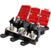 This compact fuse block suits 2 x MIDI type fuses.