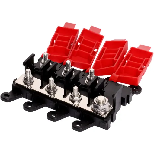 This compact fuse block suits 3 x MIDI type fuses.