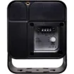 This all weather long throw PA speaker is a compact yet powerful two-way speaker designed for both indoor and outdoor use, featuring a sturdy bracket mount and a sleek ABS enclosure.