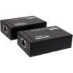 This HDMI 1x2 Splitter can distribute 1 HDMI source signal to any 2 display devices, supporting video resolution up to 4K@60Hz.