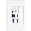 Provides a complete long distance USB signal solution for the latest high speed requirements of modern devices. It utilises standard UTP Cat6a cabling to extend USB connectivity over distances up to 100m.