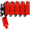 This compact fuse block suits 5 x MIDI type fuses.