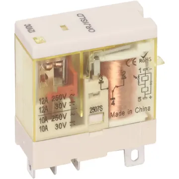 This 5A 12VDC SPST Cradle Relay acts like a simple on-off switch for a single electrical circuit, making it useful in applications like automotive electrical systems.