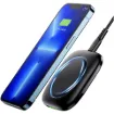 This QI Wireless 15W USB Phone Fast Charging Pad allows you to charge your phone wirelessly and more conveniently as you simply place your Qi - enabled smartphones) on the wireless charging pad.