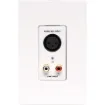 This 3 pin XLR Line/Balanced and Stereo RCA input wallplate can be used in a stand-alone point to point basis, allowing balanced signals to be sent over long distances (up to 600m depending on cable used and configuration of plates).
