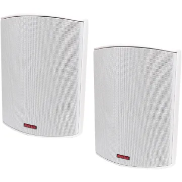 These Redback high power music speakers feature exceptional sound quality for professional sound reinforcement. They offer a stylish contoured profile together with a quick mounting bracket that virtually disappears once mounted.